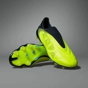 New Copa Pure 3 Elite Fg Footwear laceless Size US 12.5 Lucid Lemon leather $250